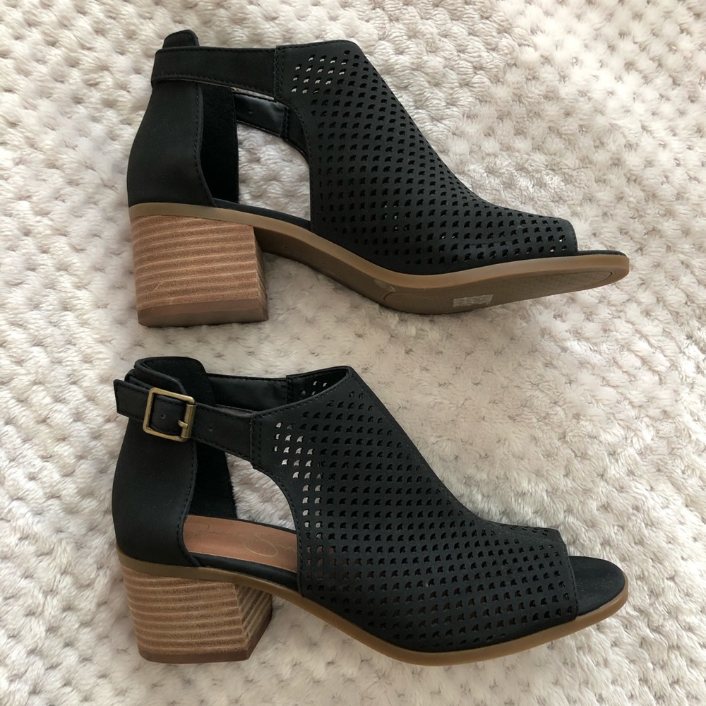 Jessica Simpson Black Booties